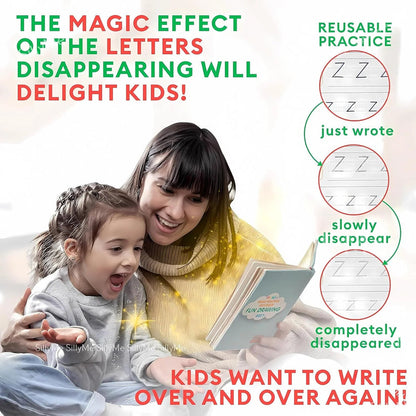 Sank Magic Practice Copybook (4 BOOKS,1 PEN,1 GRIP,10 REFILL) Pack of 1