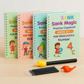 Sank Magic Practice Copybook (4 BOOKS,1 PEN,1 GRIP,10 REFILL)