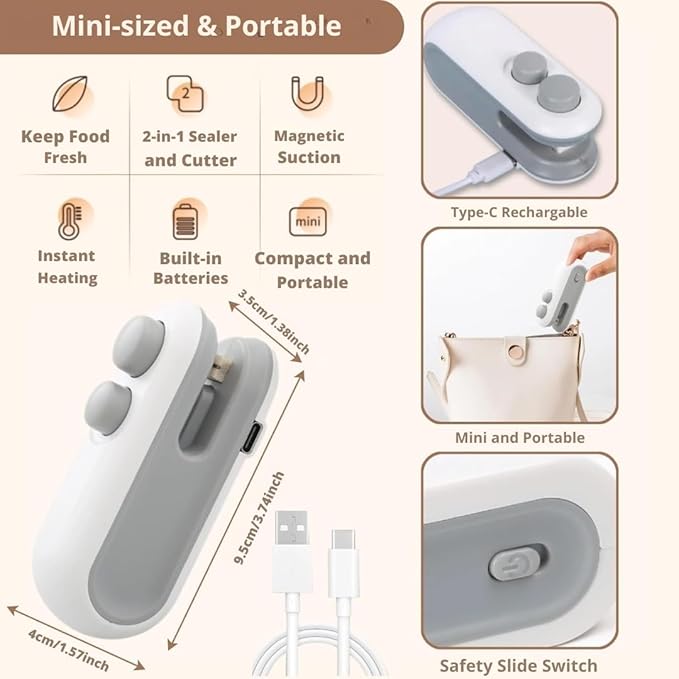Portable mini sealing machine