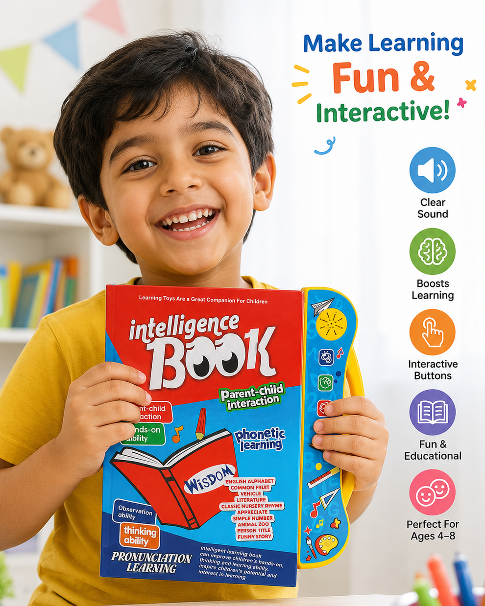 intelligence sound book for kids