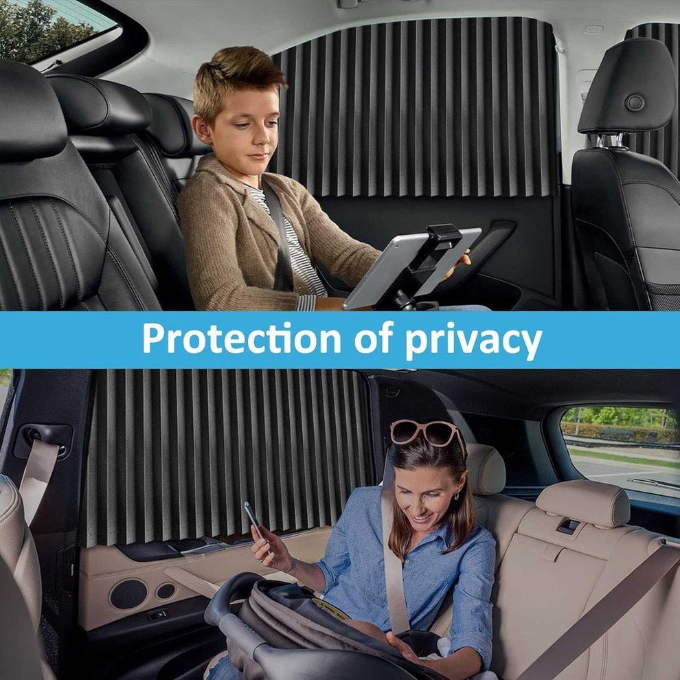 Magnetic Car Side Window Sunshade Curtains (4PCS Set) !SUMMER OFFER!