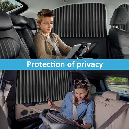 Magnetic Car Side Window Sunshade Curtains (4PCS Set) !SUMMER OFFER!